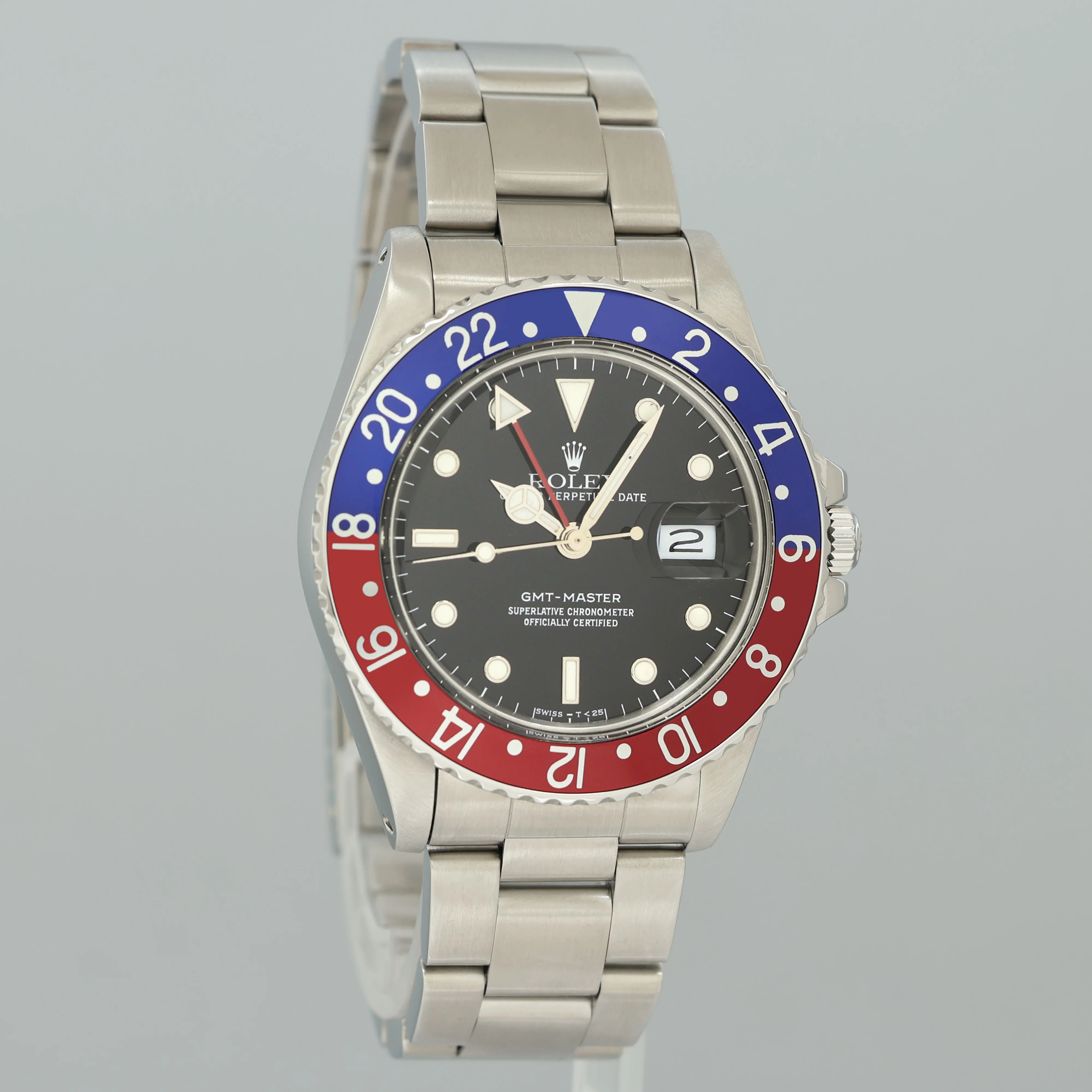 1988 MINT Rolex GMT-Master Pepsi Blue Red 40mm Steel 16750 Watch Box - Image 3