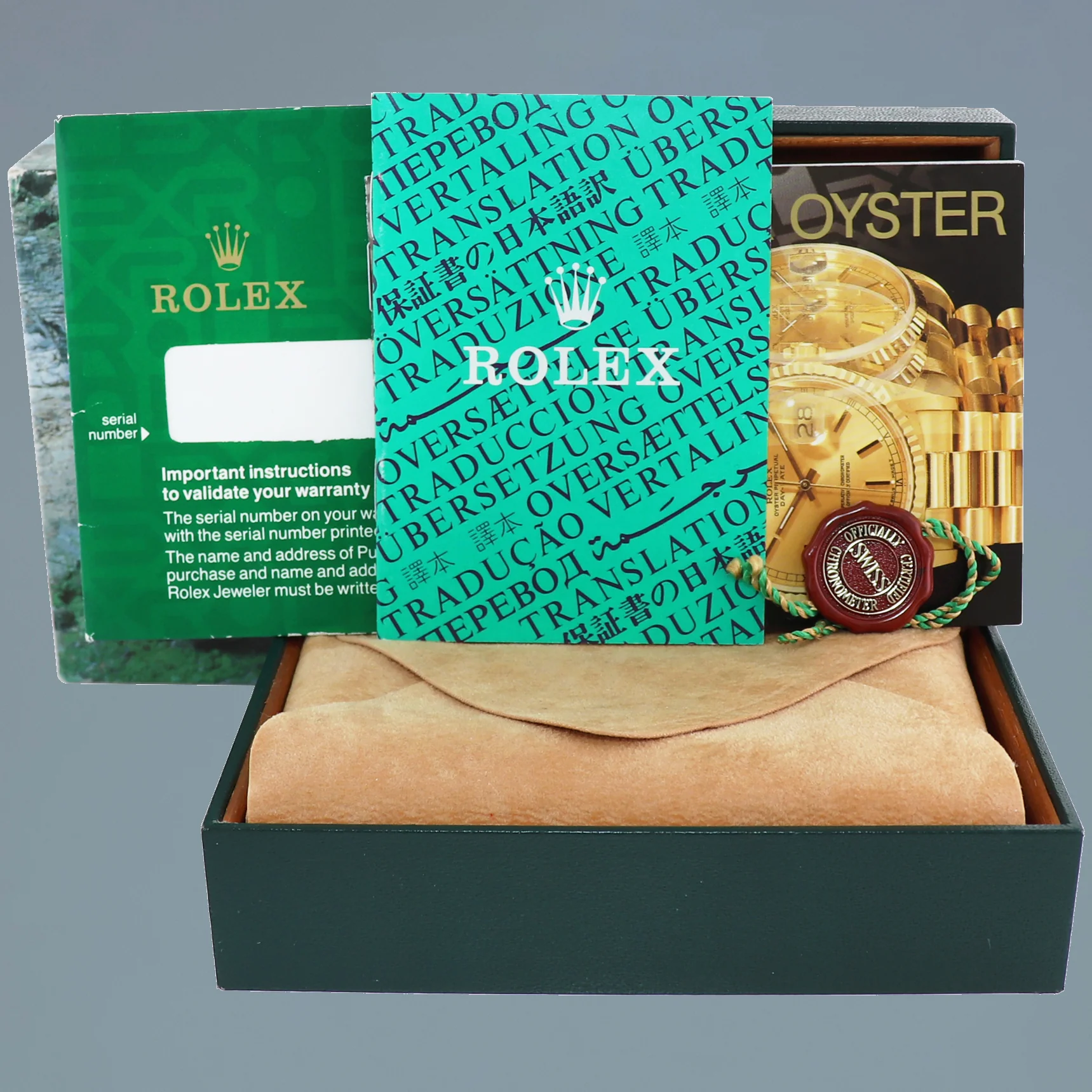 1997 MINT Rolex Submariner Date Tritium 16610 Steel Black 40mm Oyster Watch Box - Image 7