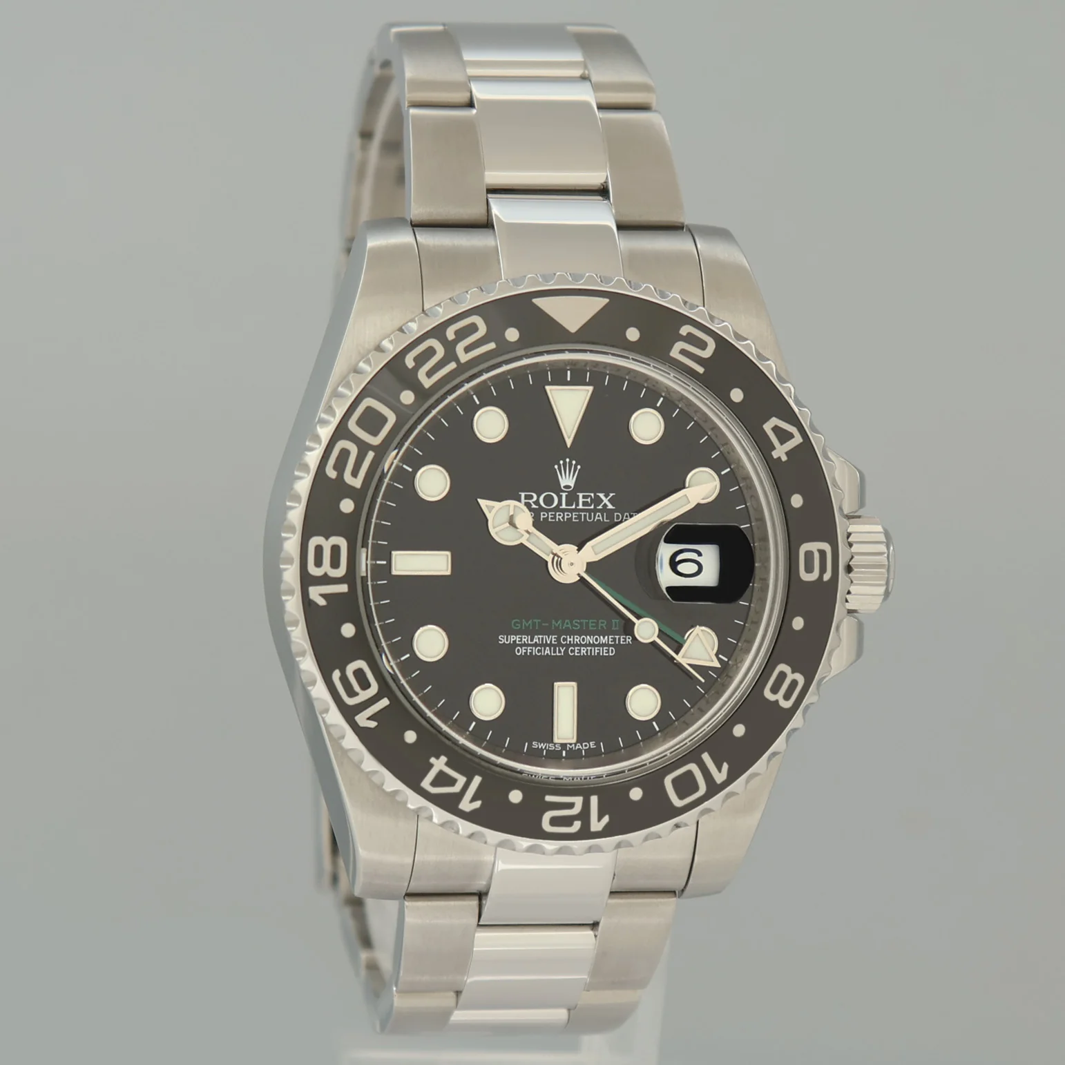 2015 MINT  Rolex GMT Master II 116710LN Steel Ceramic Black 40mm Watch Box - Image 4