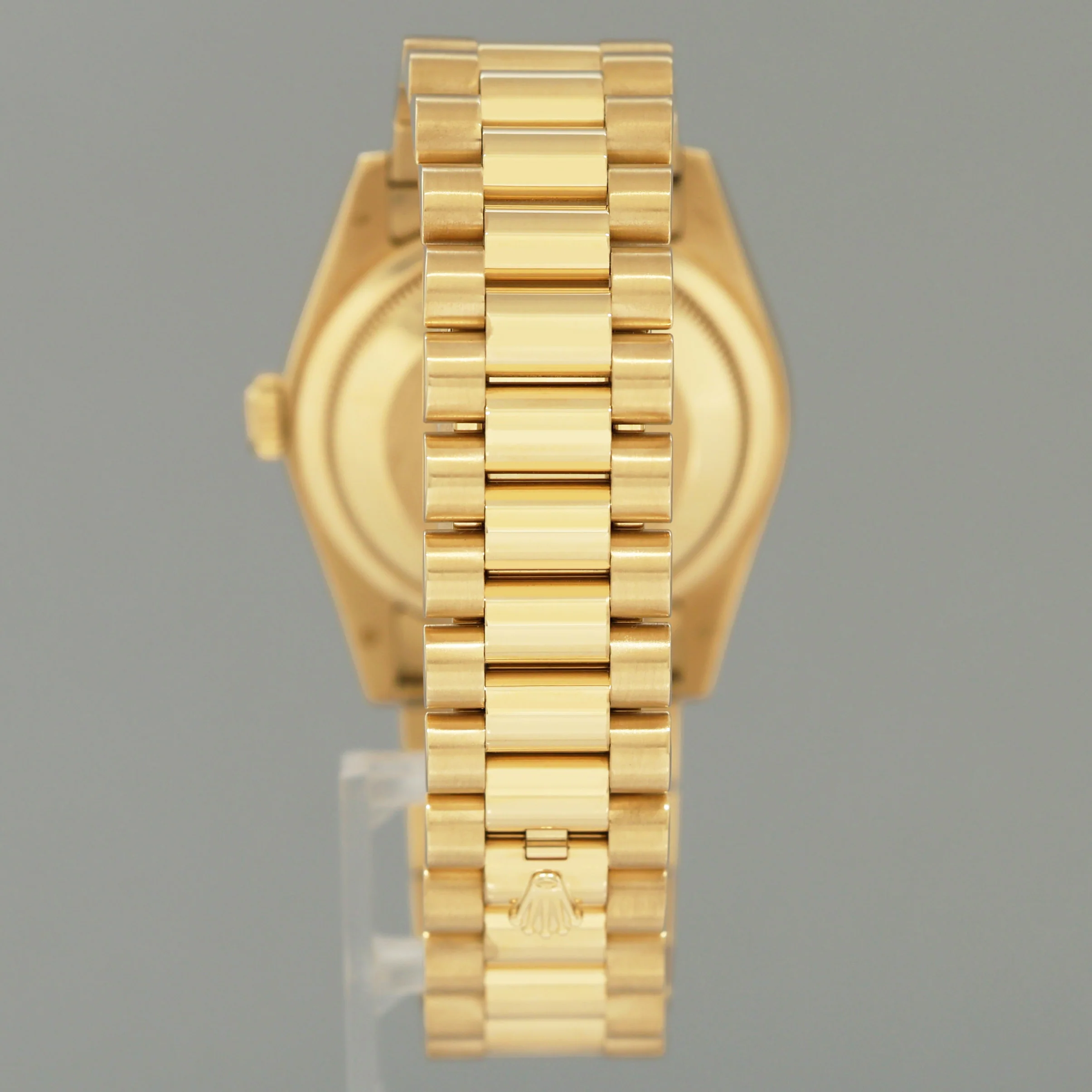 2017 PAPERS MINT Rolex President Day Date Yellow Gold 118238 Meteorite Diamond Watch - Image 5