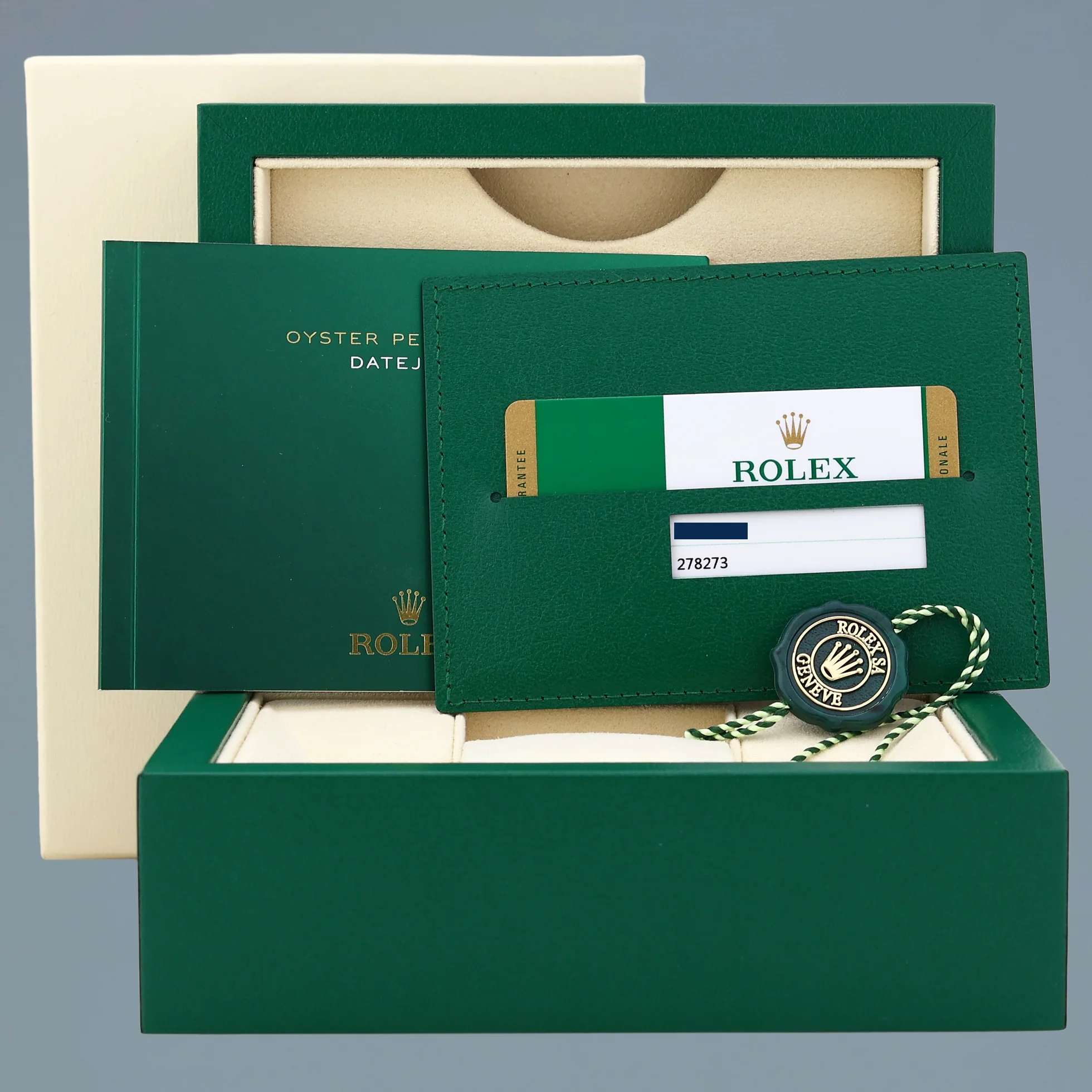 MINT 2020 PAPERS Ladies Rolex DateJust MidSize 31mm Mop Diamond 278273 Watch Box - Image 7