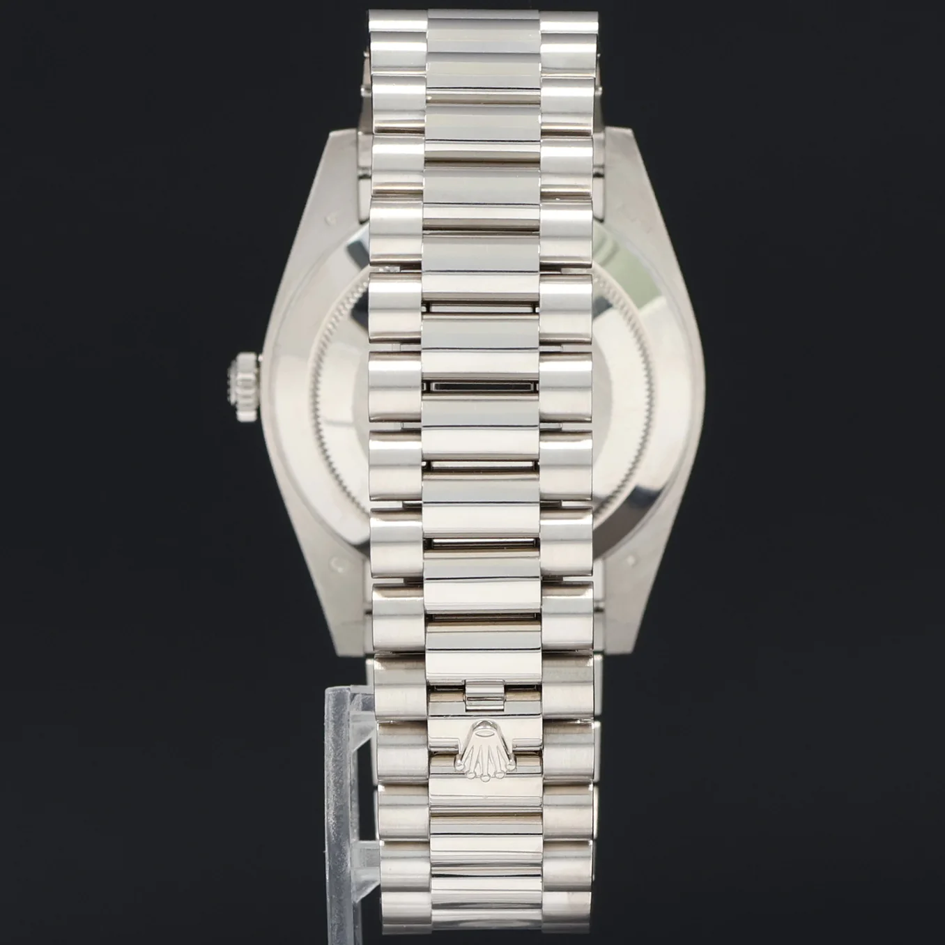 2019 MINT PAPERS Rolex Day Date 40 White Gold President GREEN OLIVE 228239 Watch - Image 5