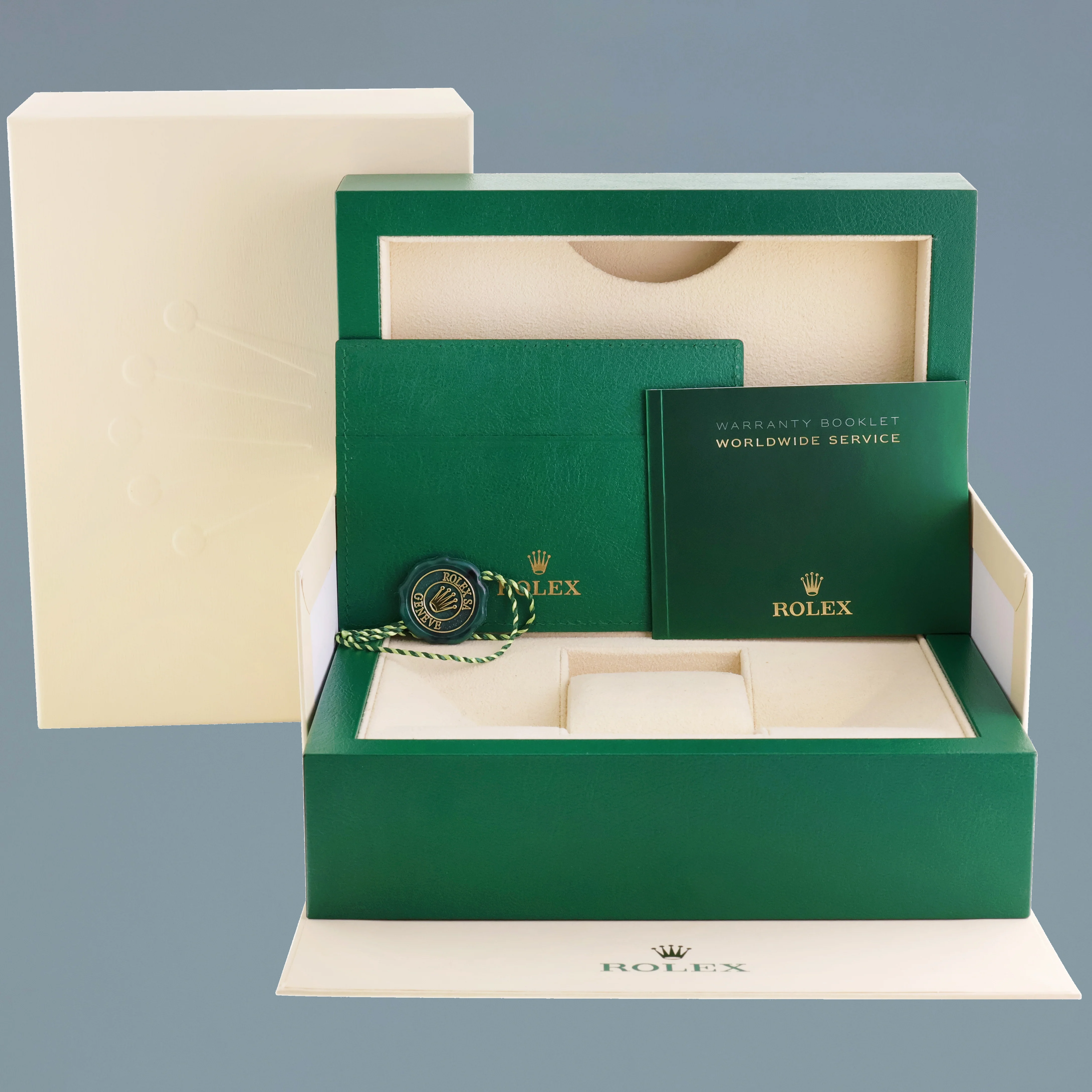 2024 Mint Rolex Explorer II 42mm 226570 Black Dial Steel Date Watch Box - Image 7