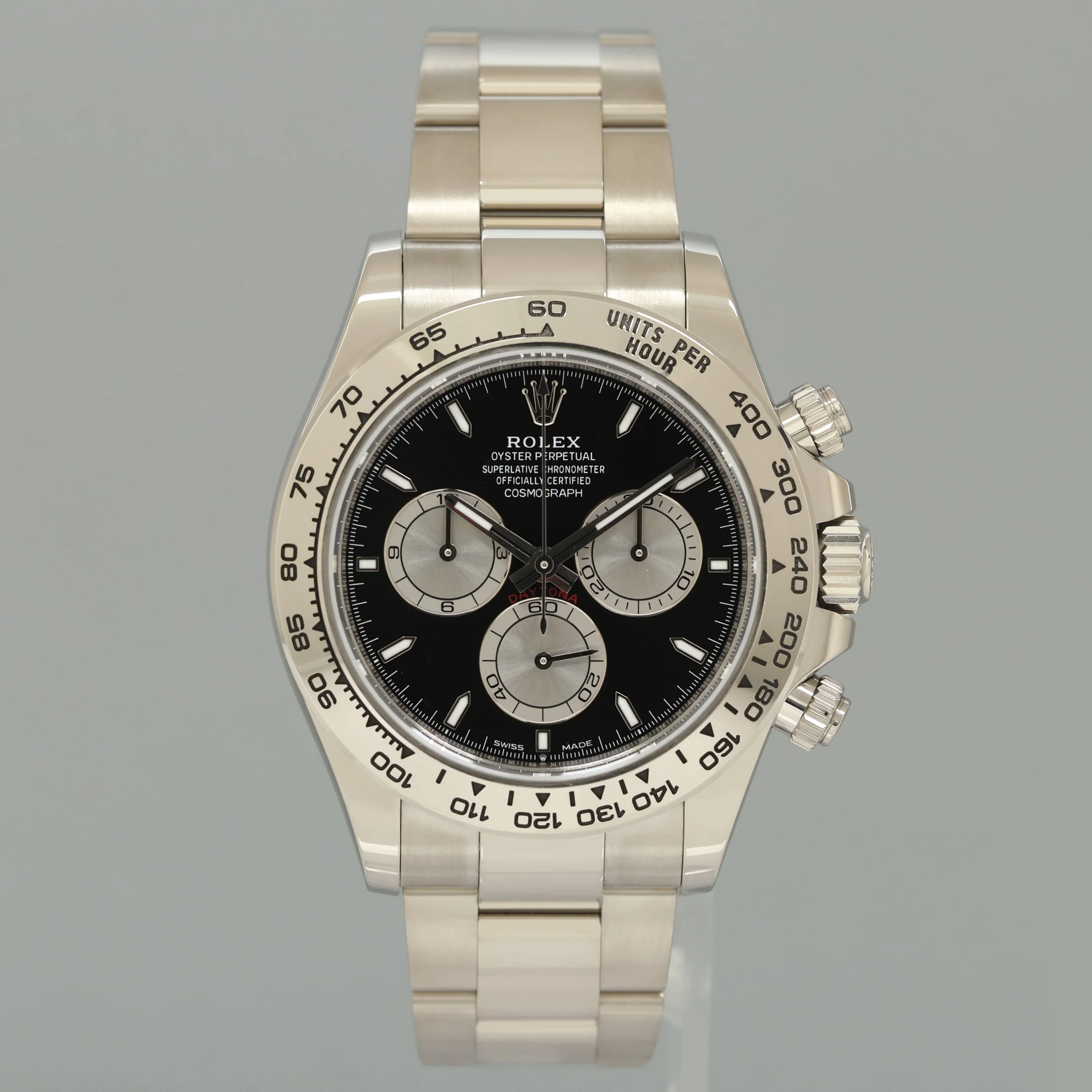 2024 MINT Rolex Daytona Black Baby Lemans 126509 White Gold Chrono 40mm Watch Box - Image 2