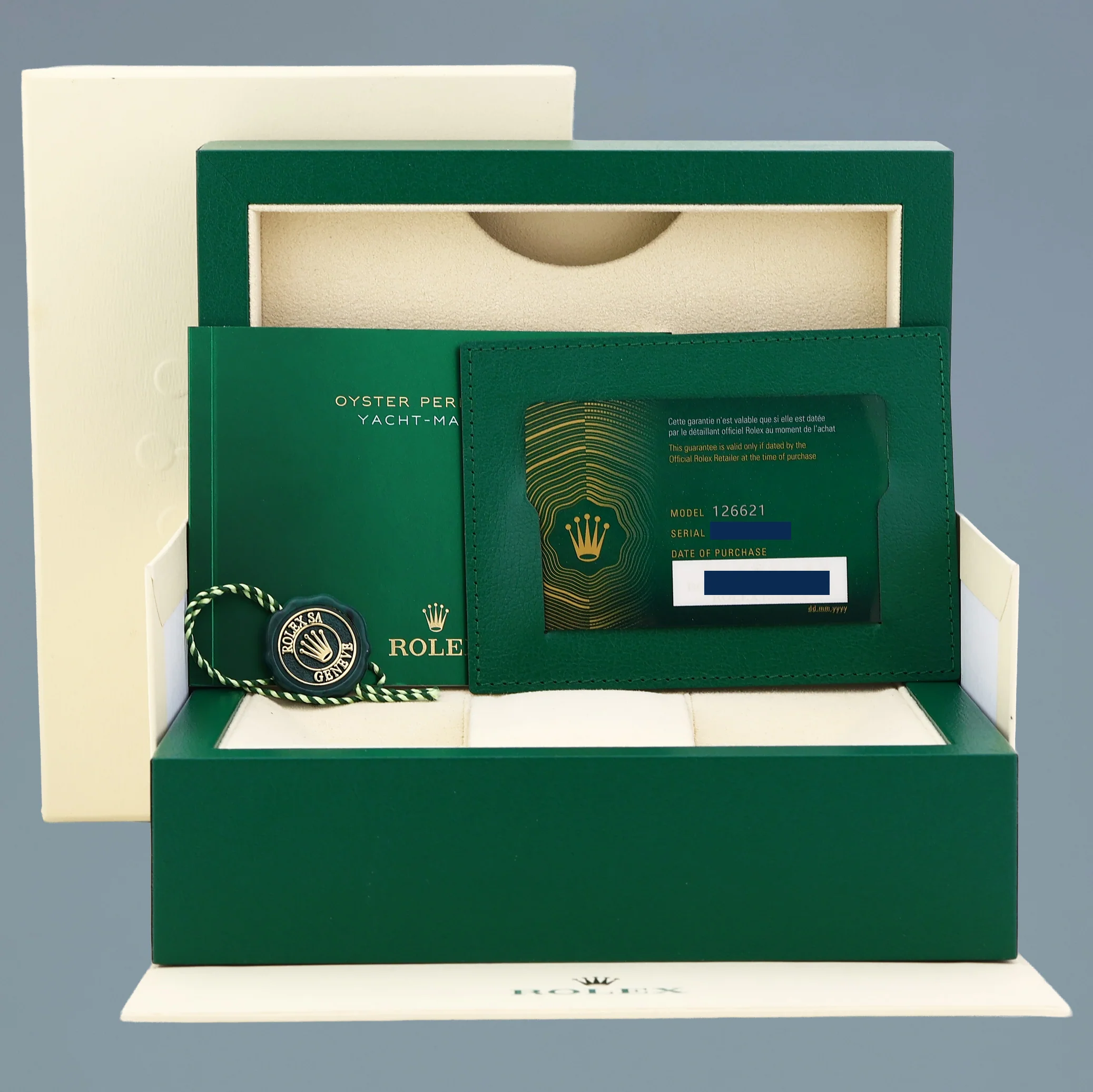 2024 NEW PAPERS Rolex 40mm Yacht-Master 126621 Chocolate Everose Gold Two Tone Watch - Image 7