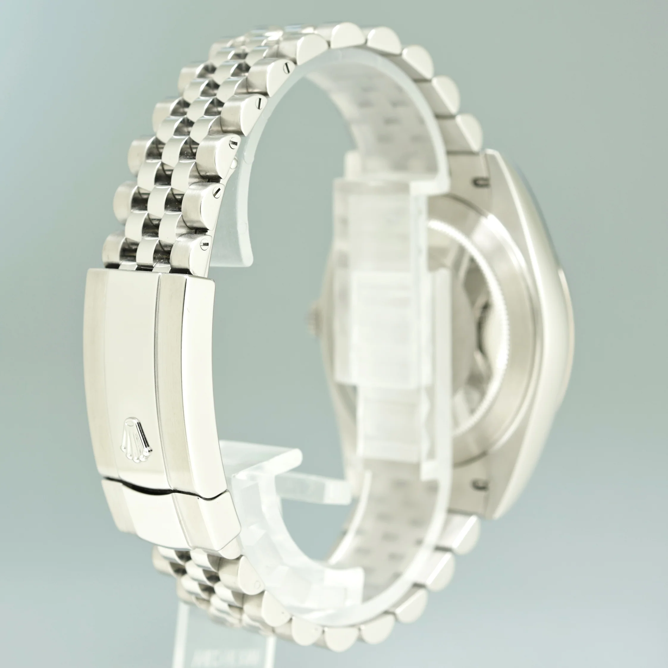 2025 NEW PAPERS Rolex DateJust 126334 White Roman Jubilee White Gold 41mm Watch - Image 6