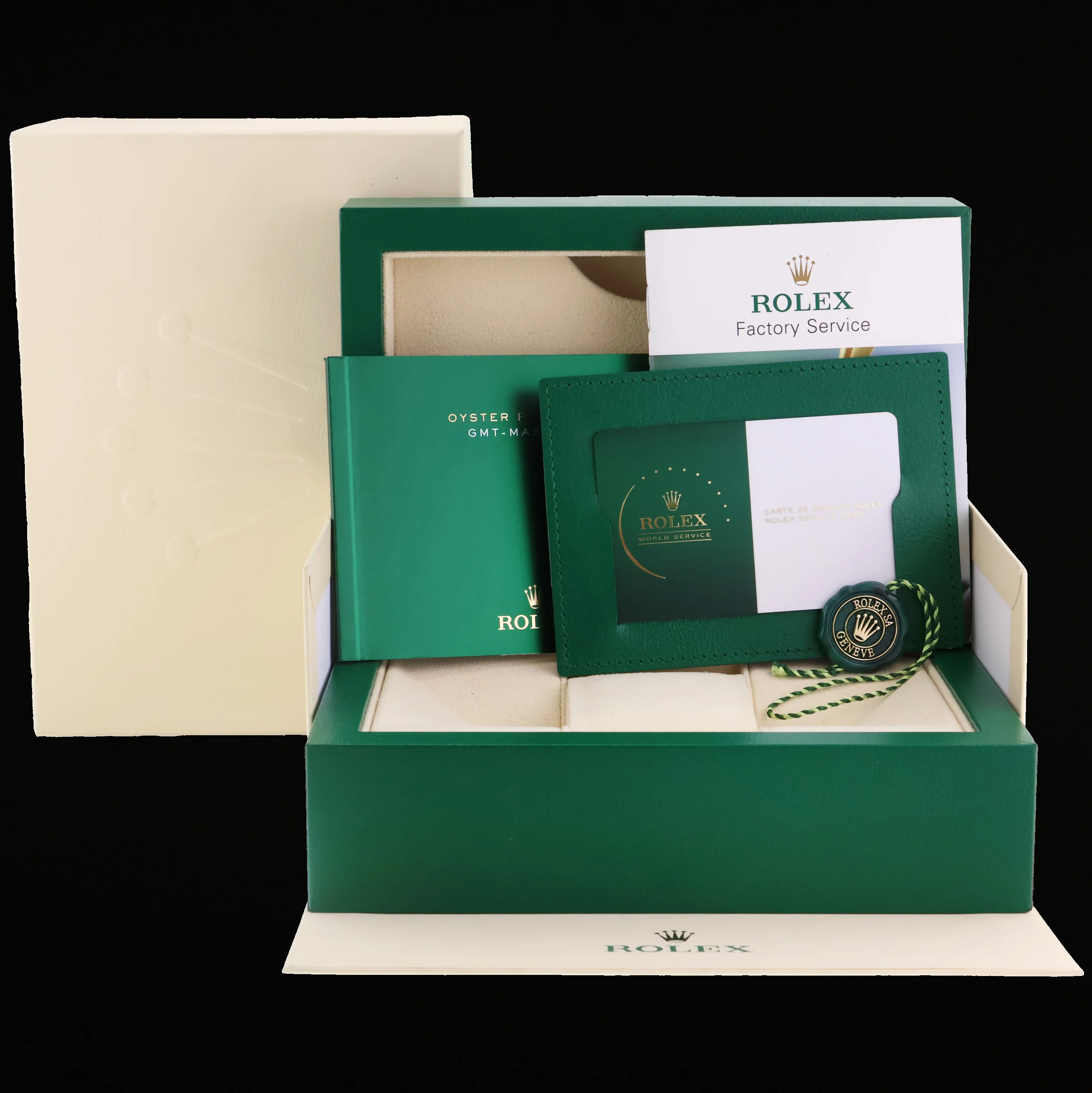 2026 RSC Papers MINT Rolex 116718LN GMT-Master II 2 Ceramic Green Yellow Gold Watch - Image 7