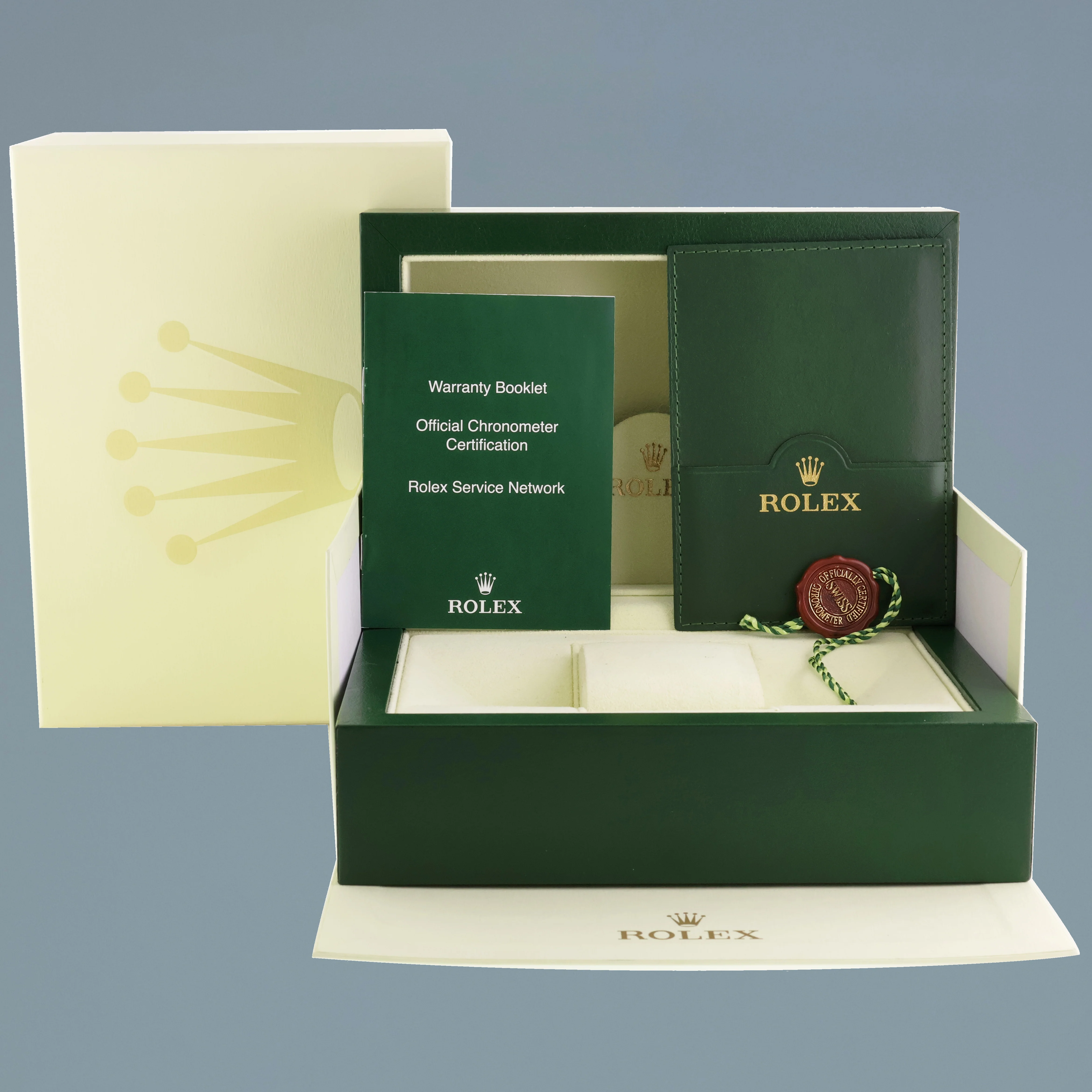 MINT 2000 Rolex GMT-Master II Pepsi Blue Red Steel 16710 Watch Black Watch Box - Image 7