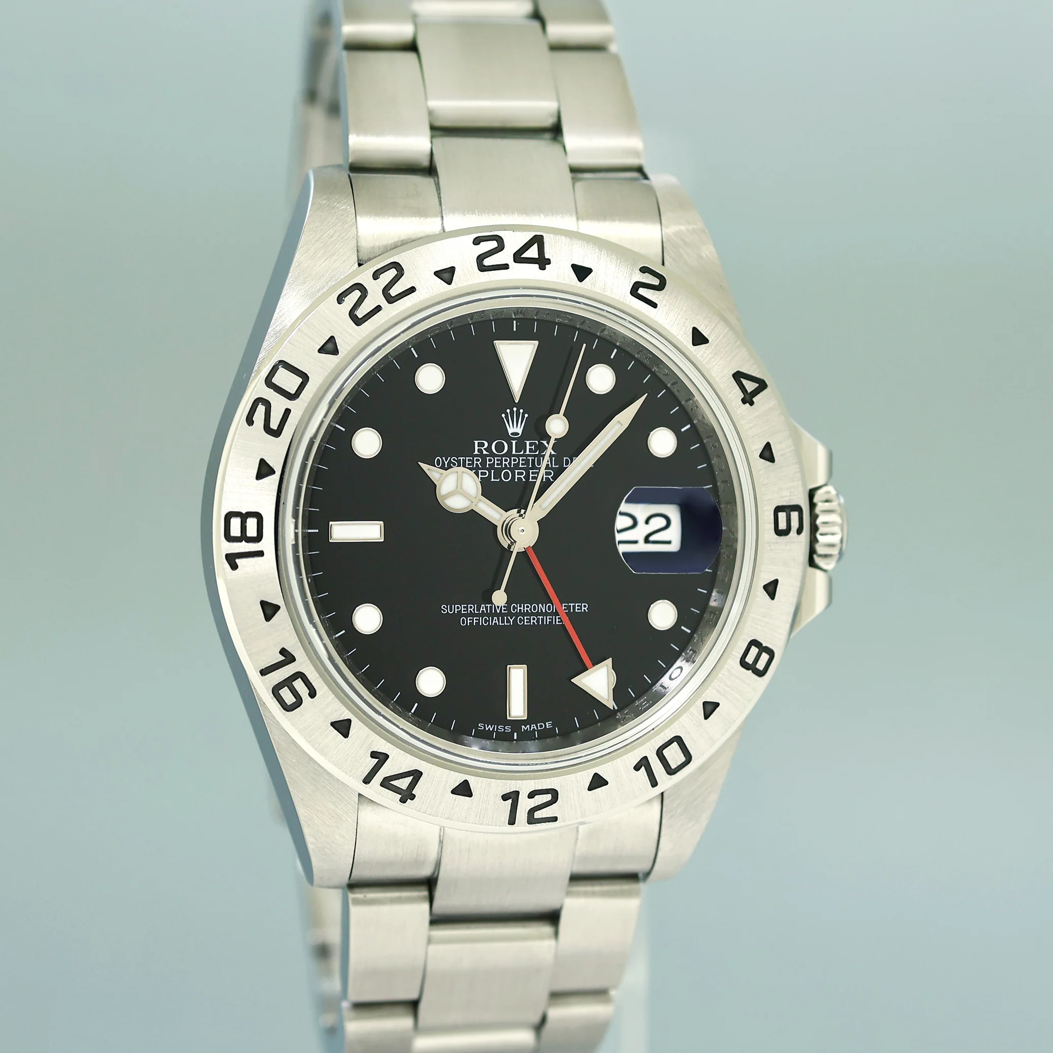 MINT 2008 PAPERS Rolex 16570 Black Steel 3186 Movement Explorer II 40mm Watch Box - Image 2