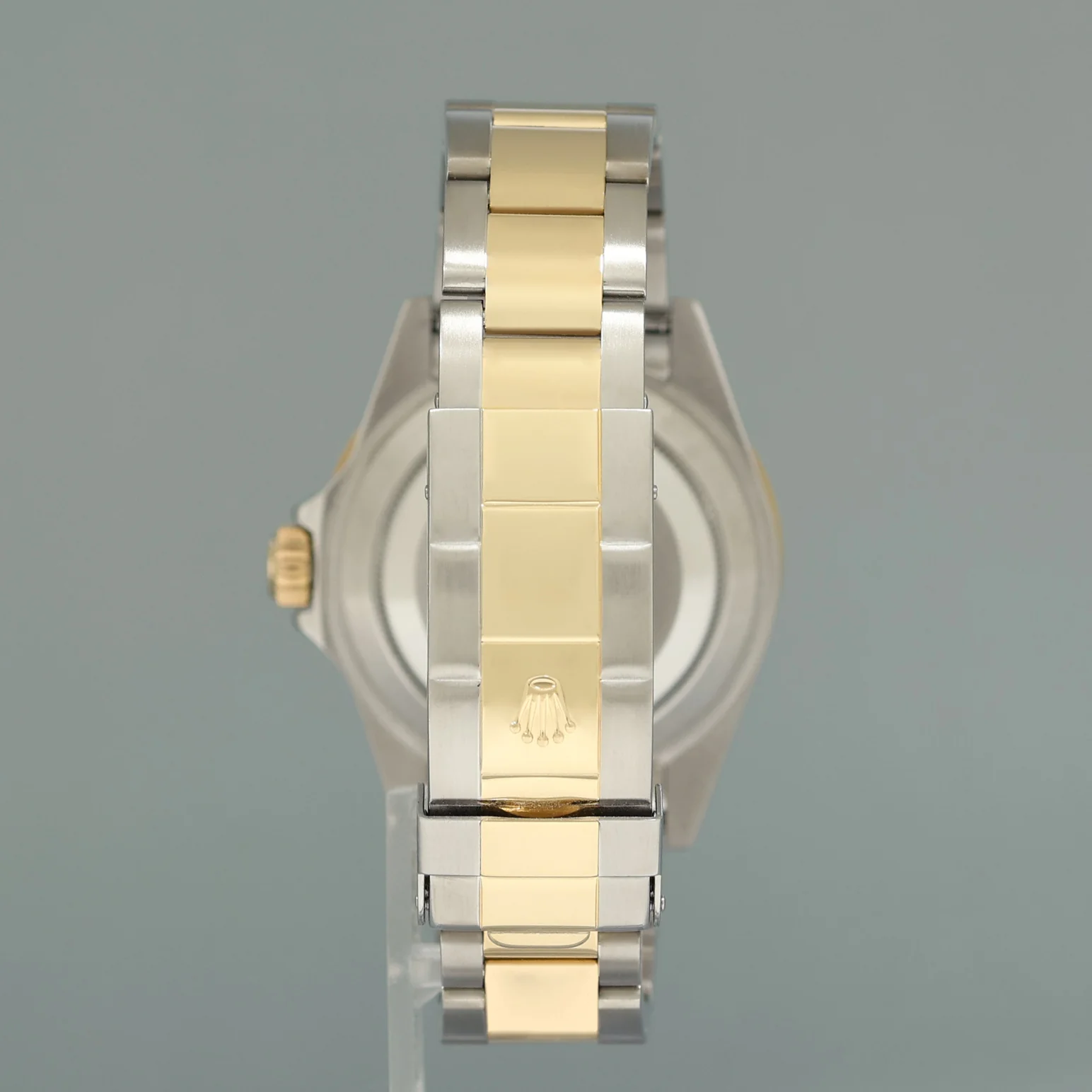 MINT PAPERS 2009 Rolex Submariner 16613LB Yellow Gold Two Tone Steel Blue Watch Box - Image 5