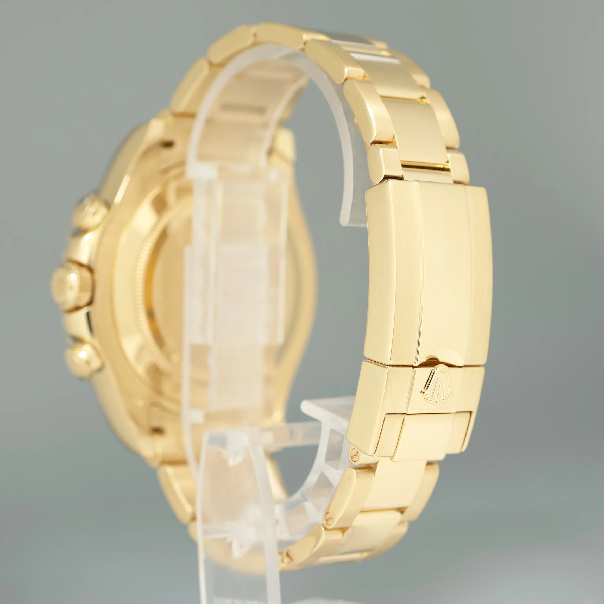 MINT PAPERS MERCEDES HANDS Rolex Yacht-Master 2 Yellow Gold 44mm 116688 Watch - Image 4