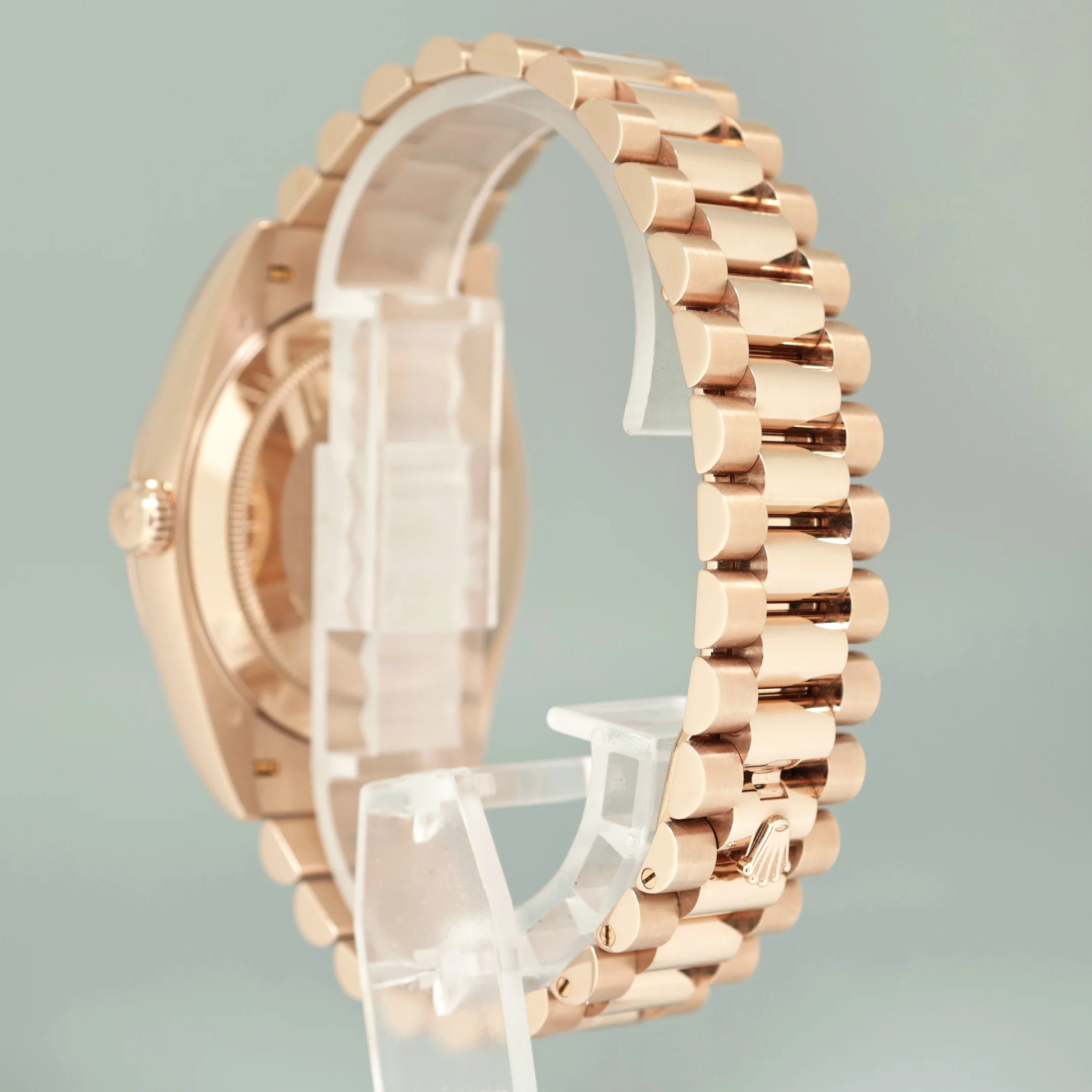 MINT PAPERS Rolex President 40mm Rose Gold Olive Green Roman 228235 Watch Box - Image 4
