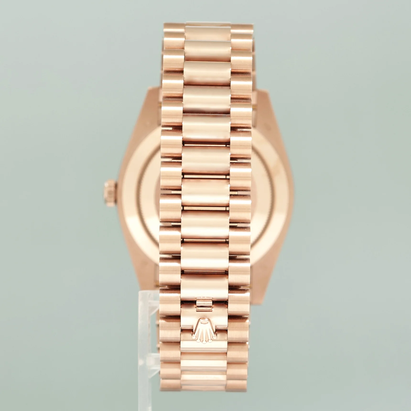 MINT PAPERS Rolex President 40mm Rose Gold Olive Green Roman 228235 Watch Box - Image 5