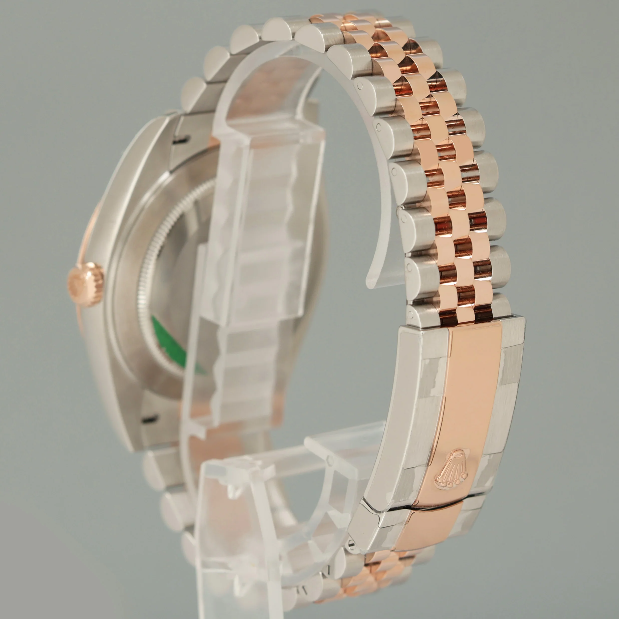 STICKERS PAPERS NEW Rolex DateJust 126331 Motif Rose Gold 41 Two-Tone Jubilee Watch - Image 4