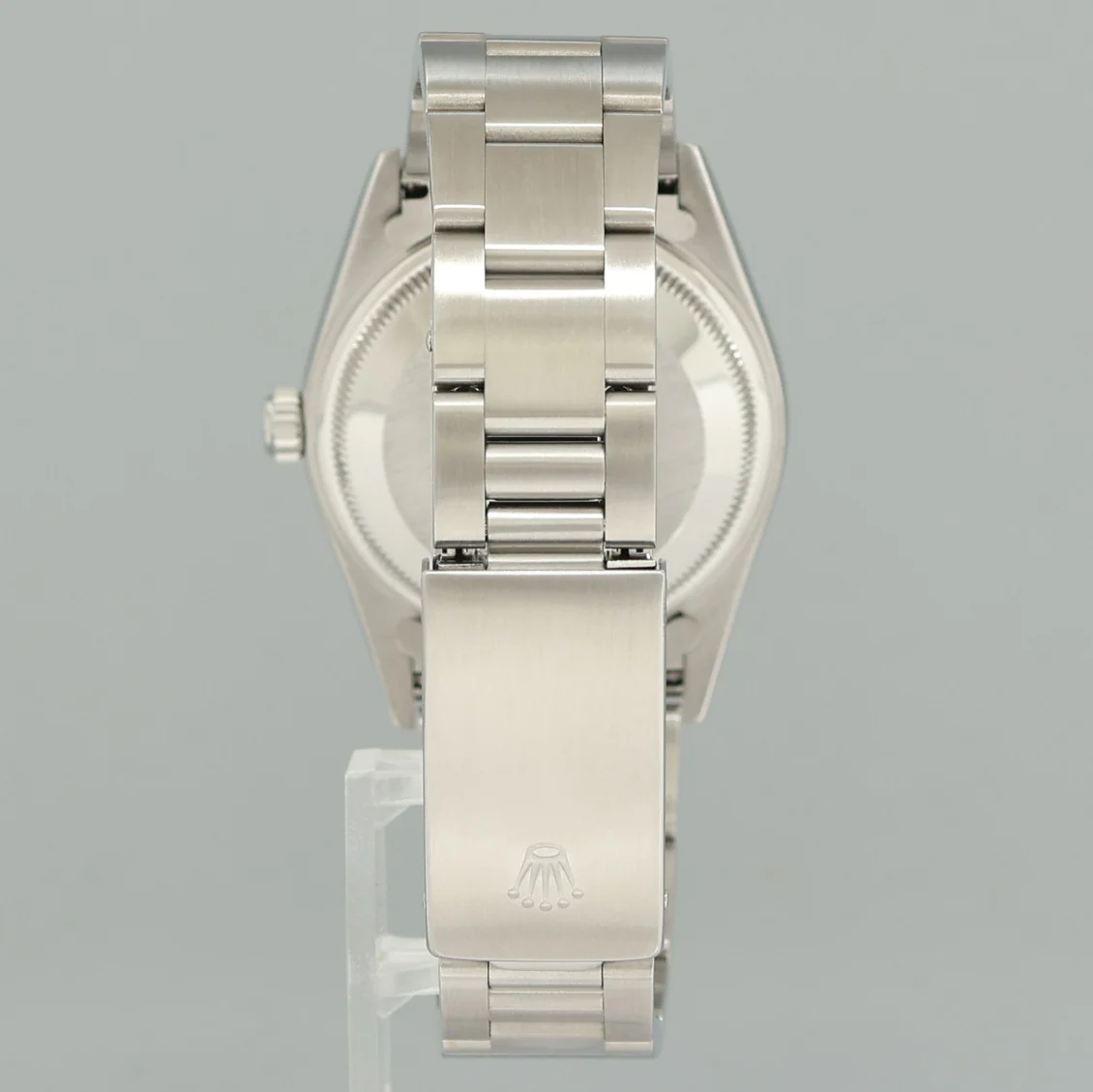 MINT Rolex Oyster Perpetual Date 34mm 15200 Steel Black Stick Oyster Watch Box - Image 5