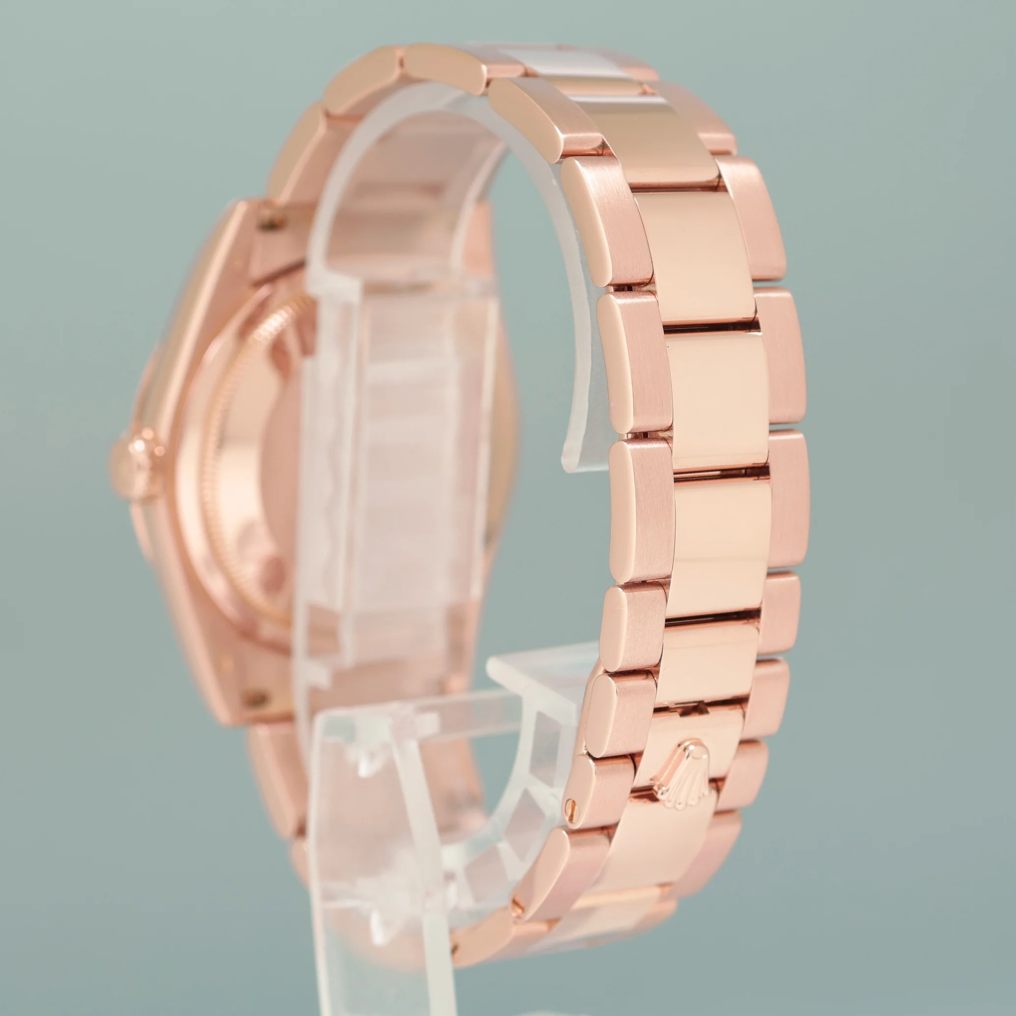 MINT Rolex President Day Date 36mm Rose Gold 118205 White Roman Watch Box - Image 4