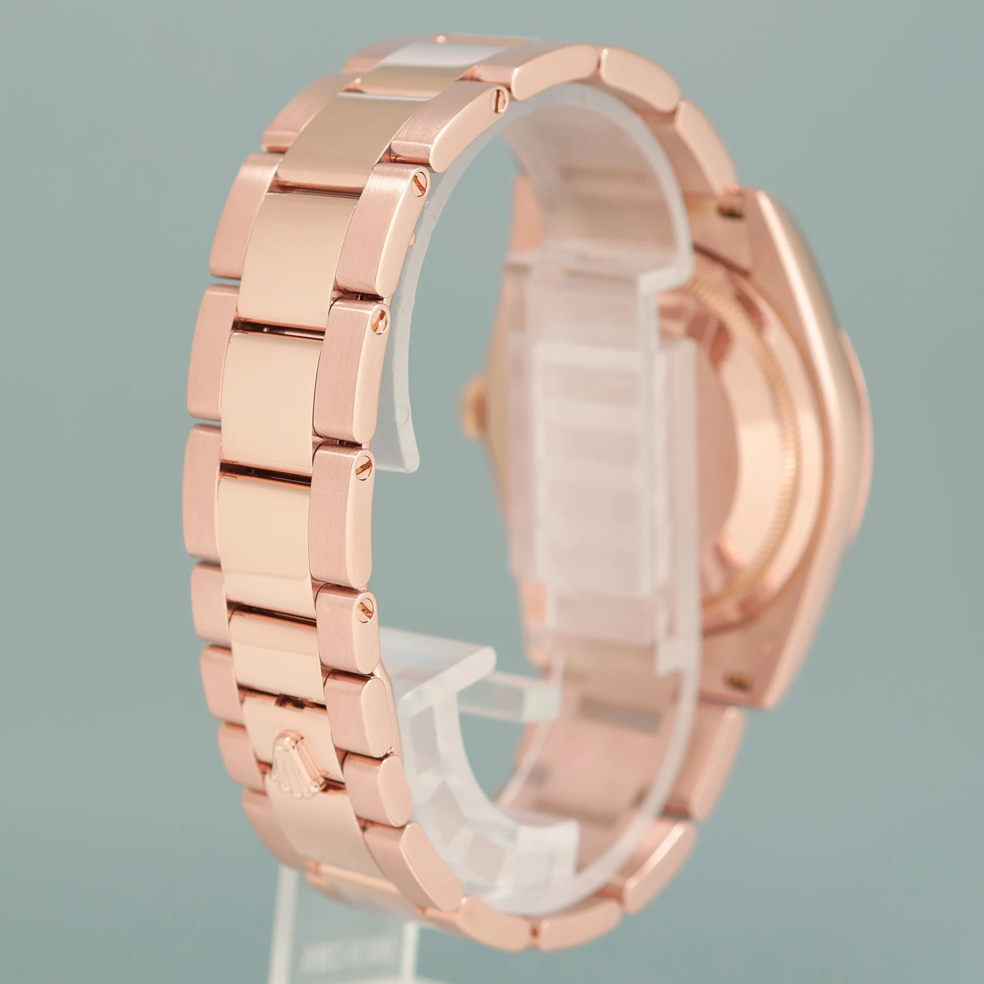 MINT Rolex President Day Date 36mm Rose Gold 118205 White Roman Watch Box - Image 6