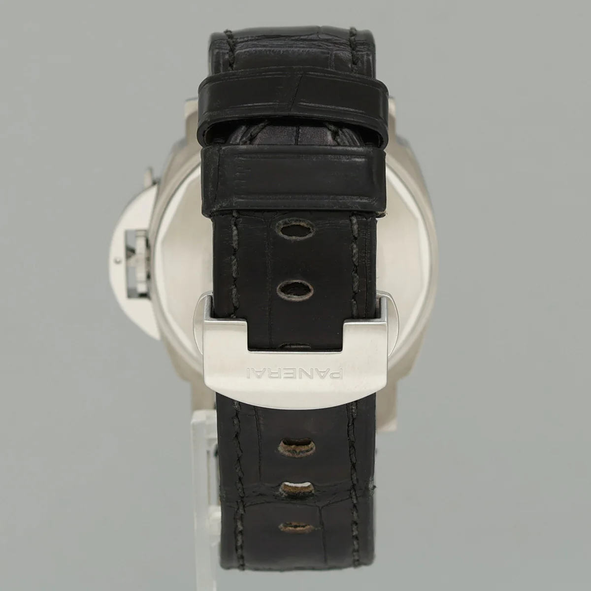 MINT Panerai Luminor Marina GMT PAM00048 Stainless Steel Black Dial 40mm Watch Box - Image 4