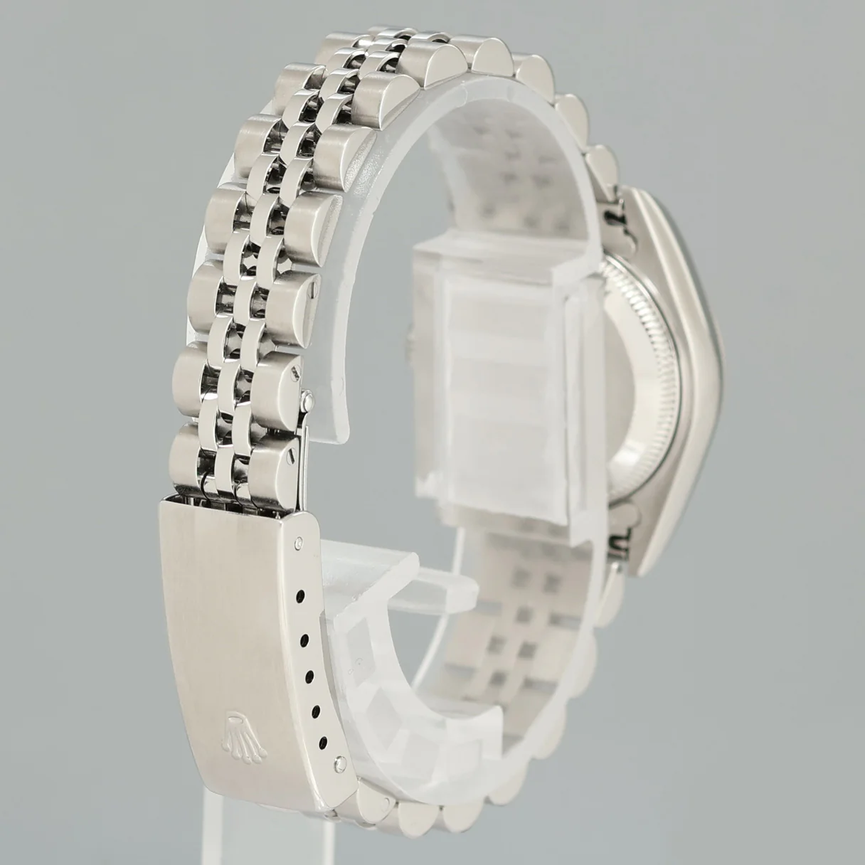 PAPERS Mint Ladies Rolex 79174 DateJust 26mm Glacier Blue Diamond Fluted Bezel Jubilee Watch - Image 6
