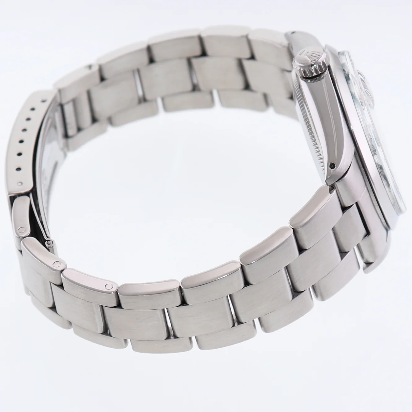 Rolex 1500 Date 34mm Steel Oyster Silver Stick Automatic Watch Box - Image 5