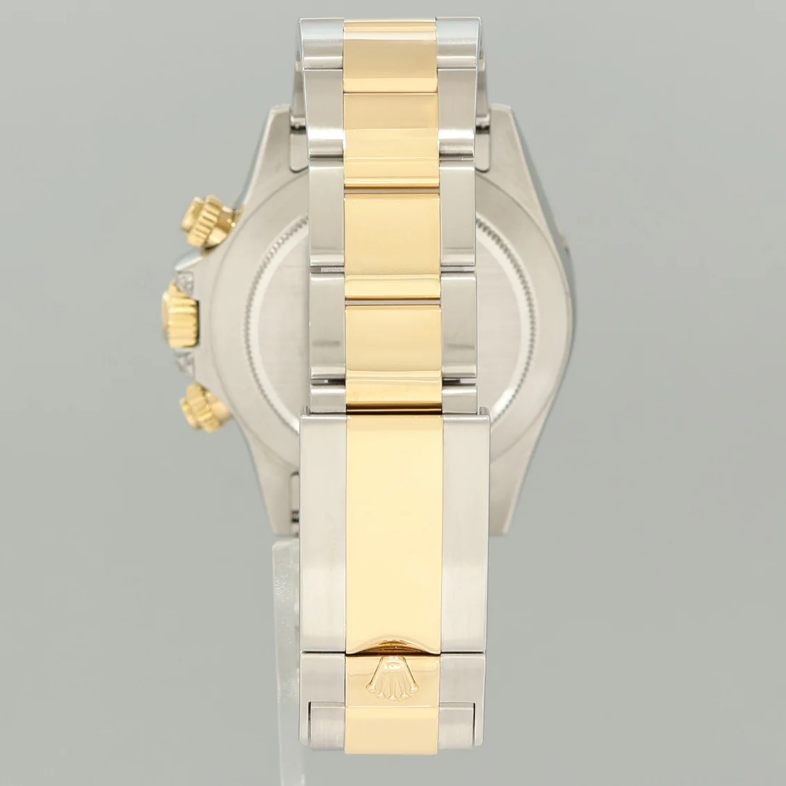 2009 Rolex Daytona 116523 Rainbow Diamond Yellow Gold Steel Sapphire 40mm Watch - Image 5