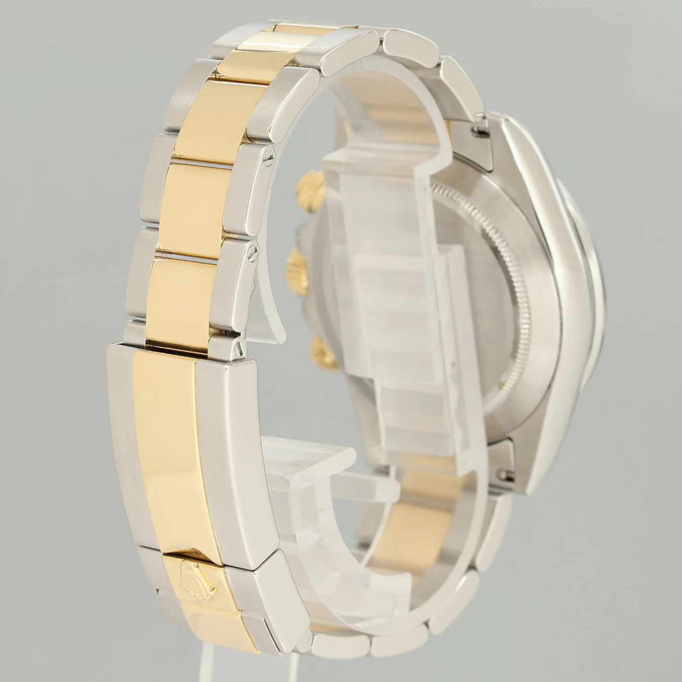 2009 Rolex Daytona 116523 Rainbow Diamond Yellow Gold Steel Sapphire 40mm Watch - Image 6
