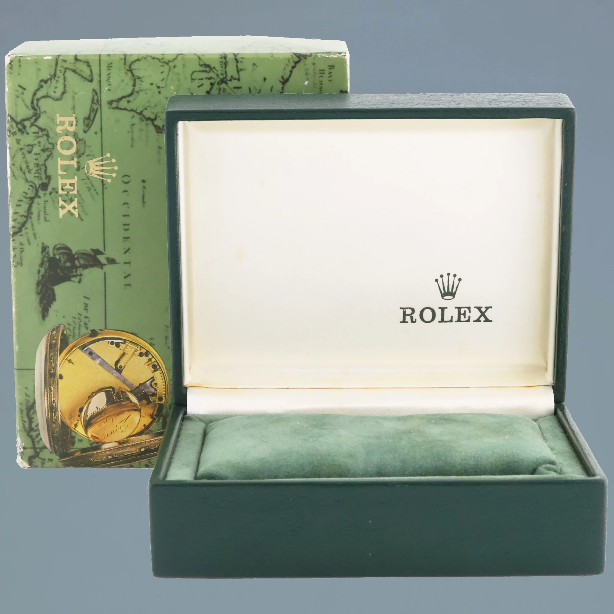 Rolex GMT-Master 1675 Yellow Gold GMT Black Nipple Dial Leather Watch - Image 7